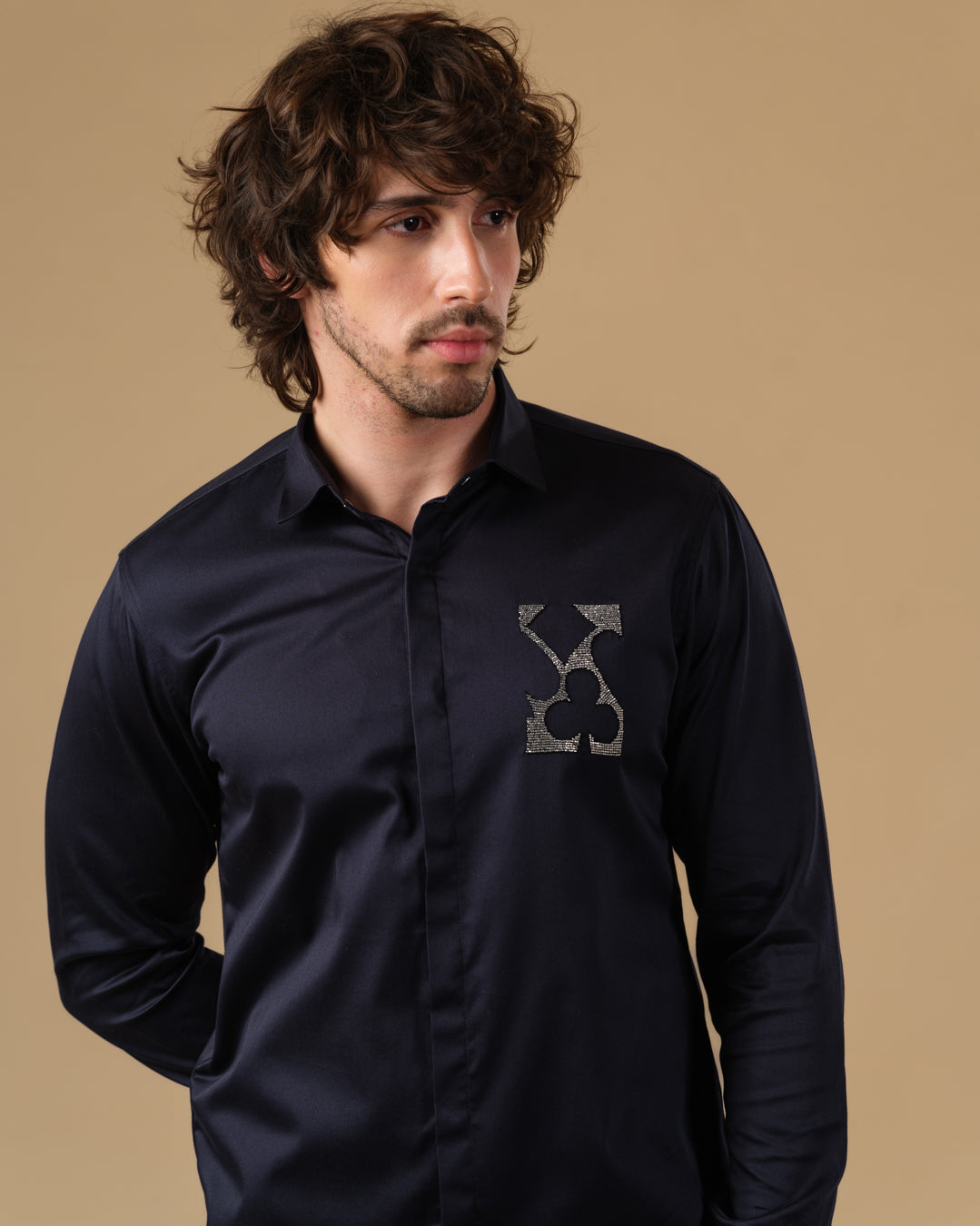 NAVY BLUE SHIRT