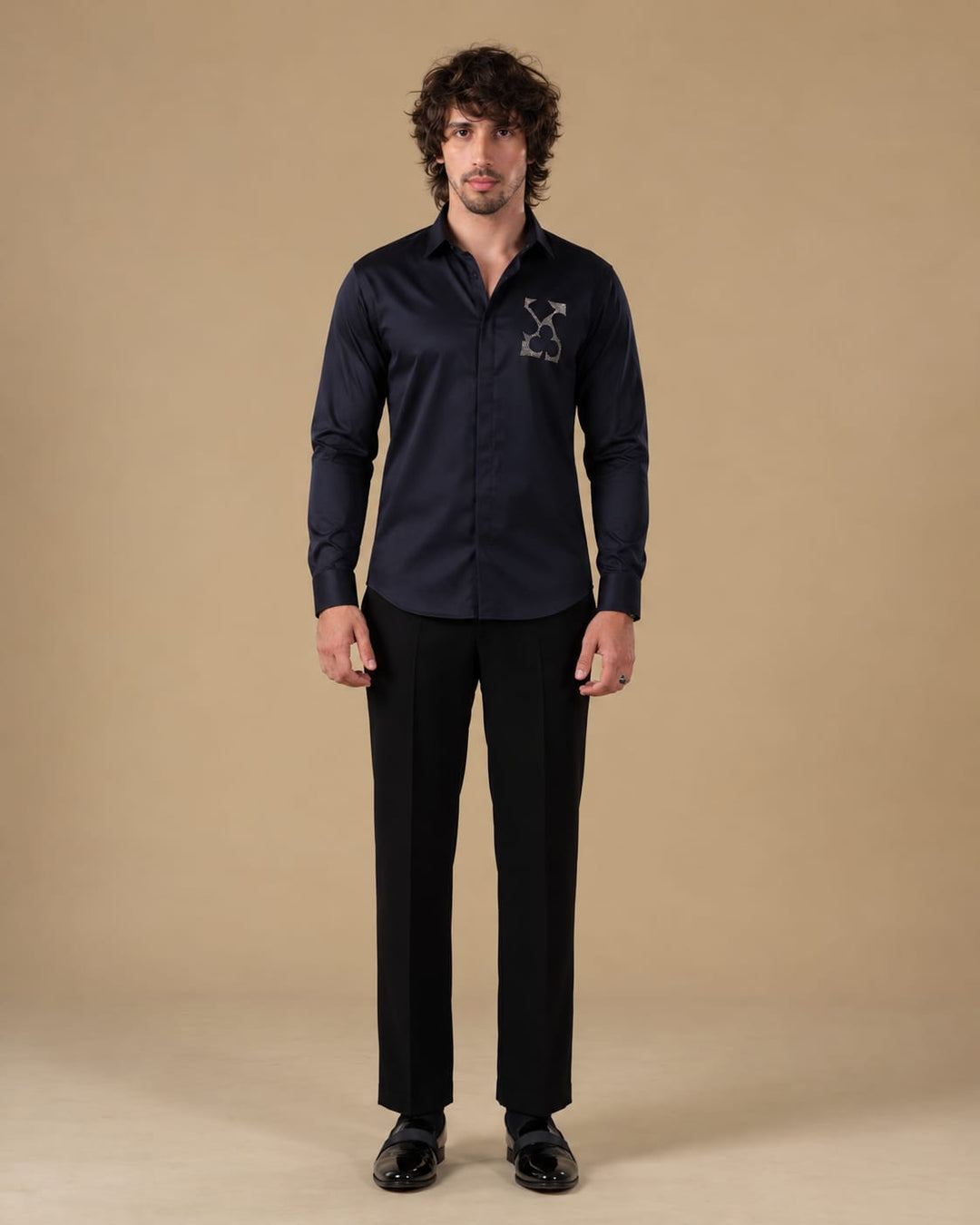 NAVY BLUE SHIRT